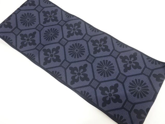 JAPANESE KIMONO / YUKATA OBI / WOVEN FLOWER SHOKKOMON 